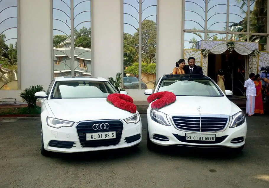 Luxury Wedding cars for rental in Trivandrum