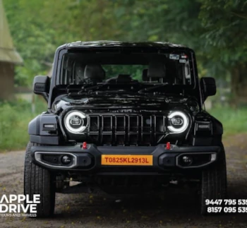 Mahindra Thar rent a car Trivandrum