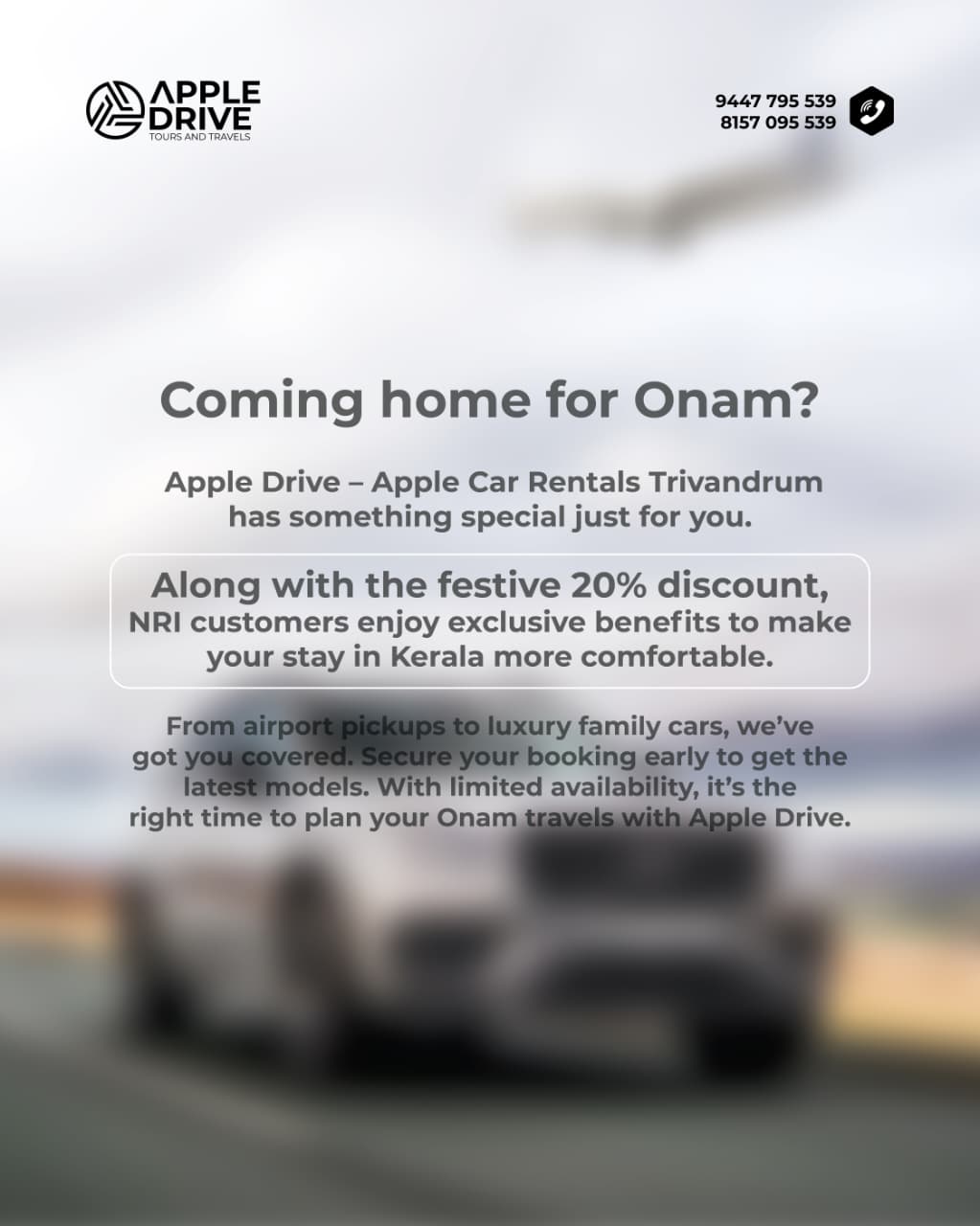 applecarrentals offers